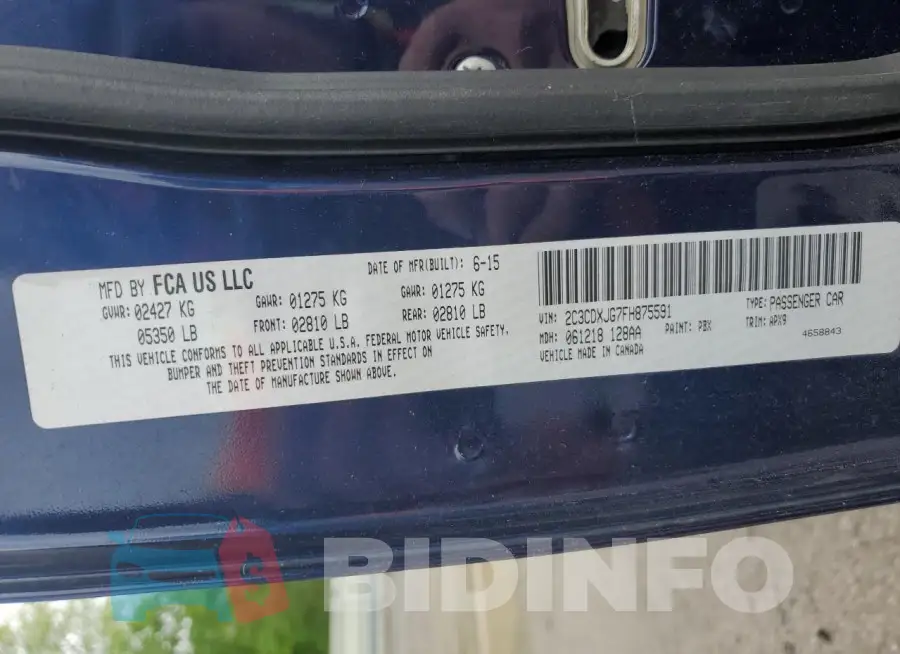2C3CDXJG7FH875591 Photo# 12