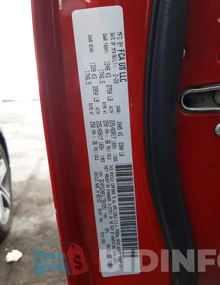 3C4PDCAB1LT207251 Photo# 13