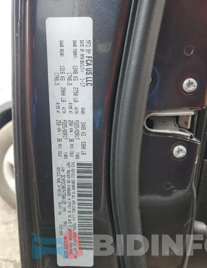 3C4PDCAB7HT584125 Photo# 13