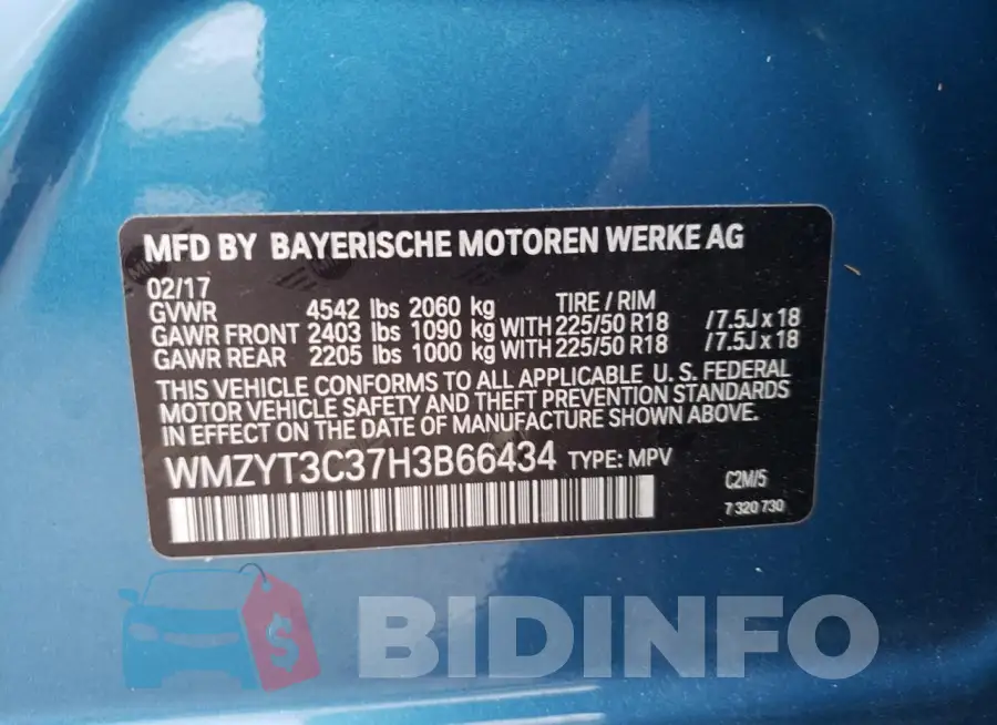 WMZYT3C37H3B66434 Photo# 12