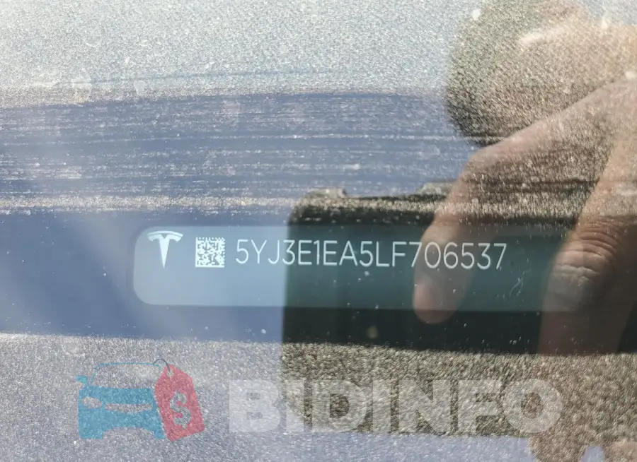 5YJ3E1EA5LF706537 Photo# 12