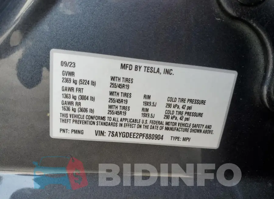 7SAYGDEE2PF880904 Photo# 12