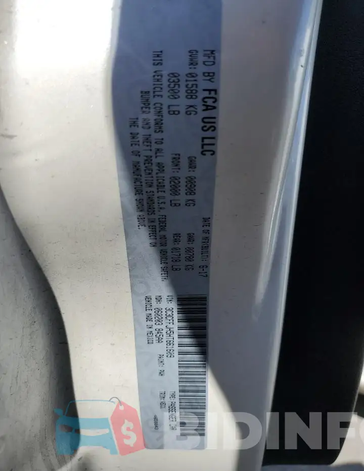 3C3CFFJH5HT661609 Photo# 12