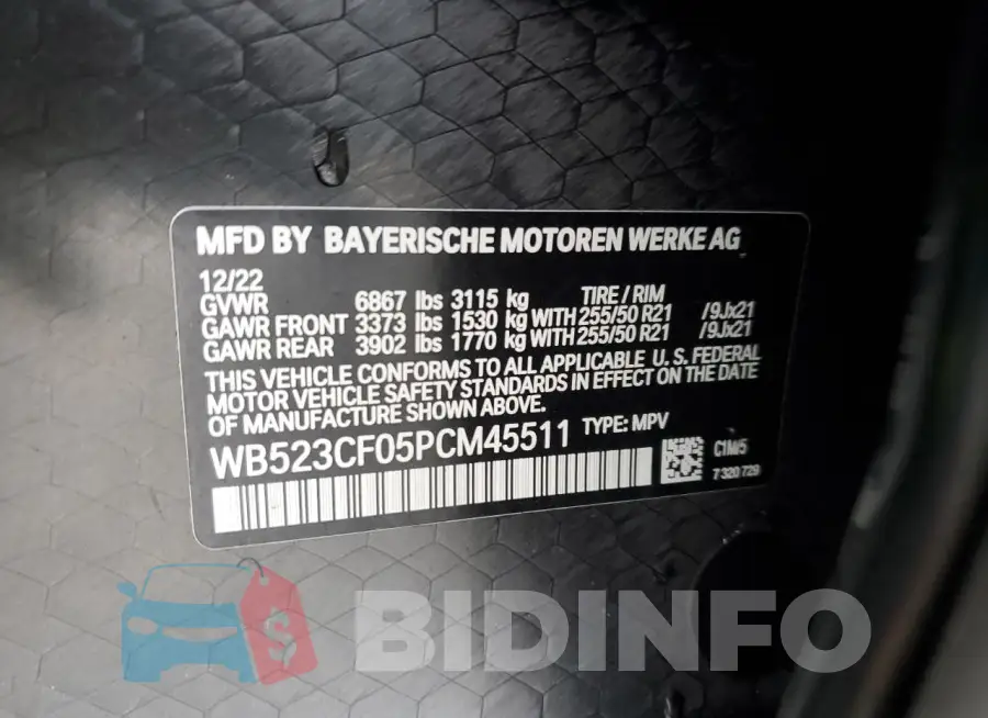 WB523CF05PCM45511 Photo# 12