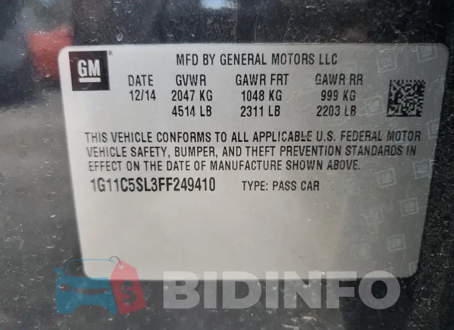1G11C5SL3FF249410 Photo# 13