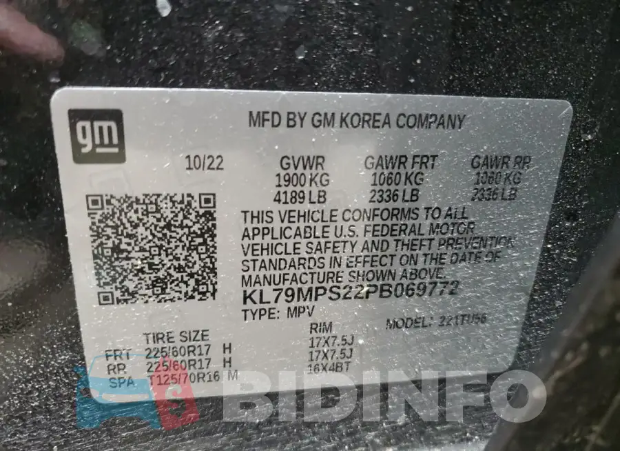 KL79MPS22PB069772 Photo# 12