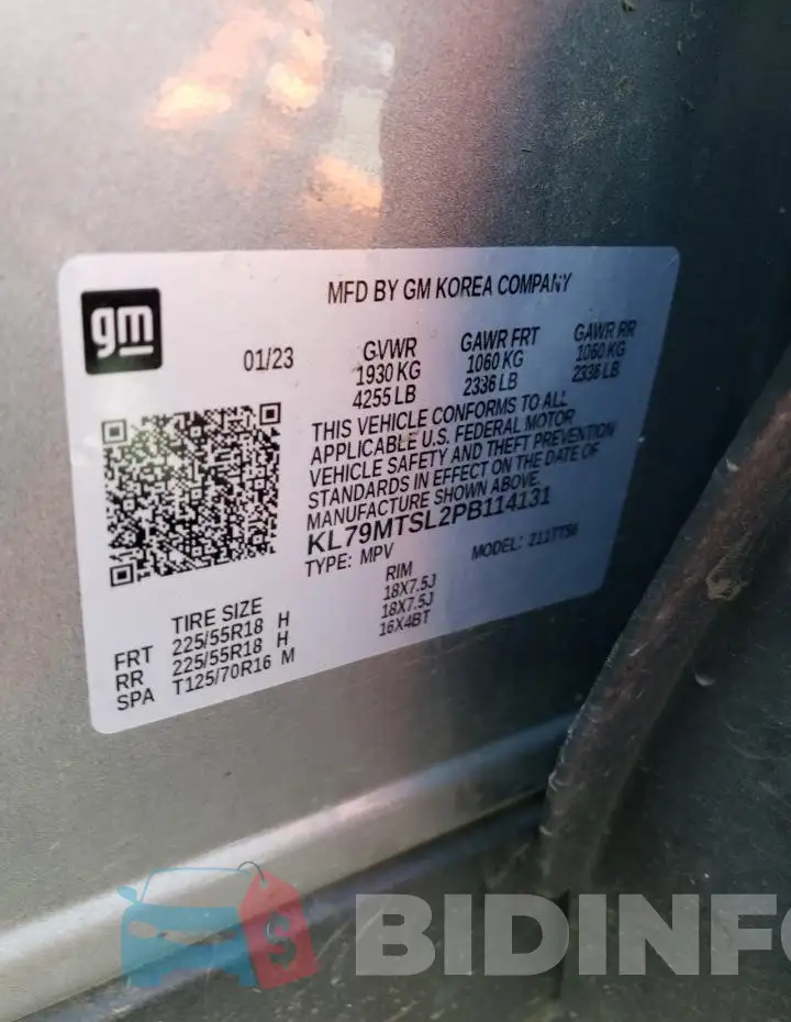 KL79MTSL2PB114131 Photo# 13