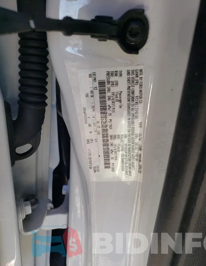 1FADP3E27GL331987 Photo# 12