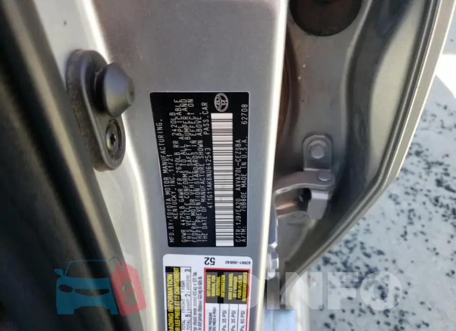 4T1G11AK6NU642543 Photo# 12