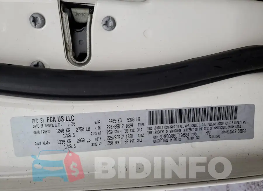 3C4PDCAB6LT180564 Photo# 14