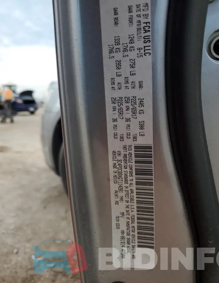 3C4PDCBBXGT114281 Photo# 12