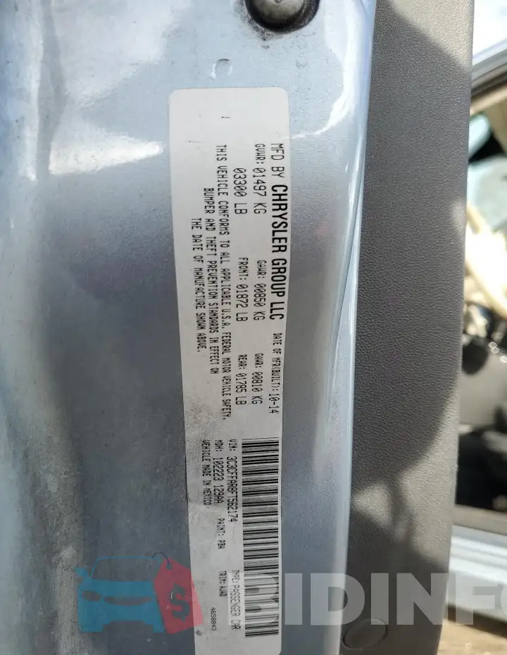 3C3CFFAR8FT562174 Photo# 12