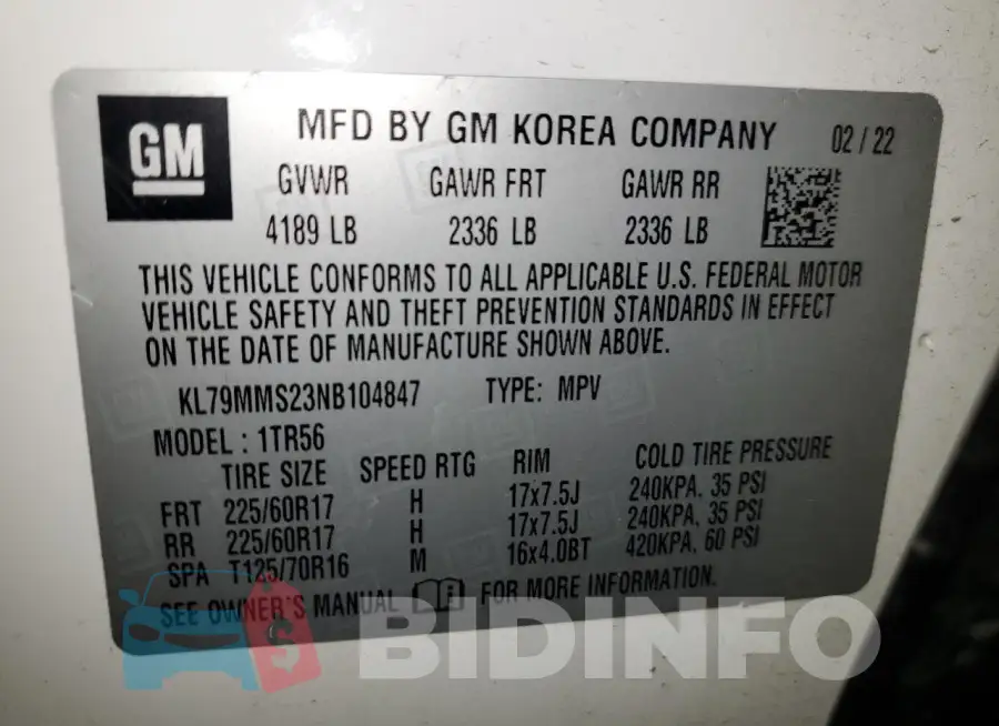 KL79MMS23NB104847 Photo# 14