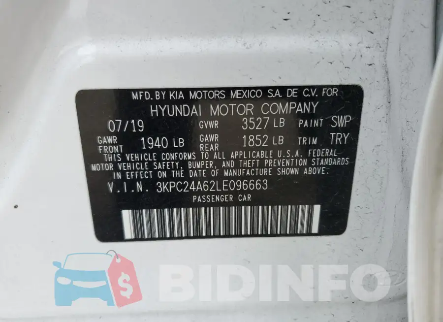 3KPC24A62LE096663 Photo# 13