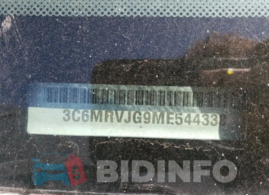 3C6MRVJG9ME544338 Photo# 12