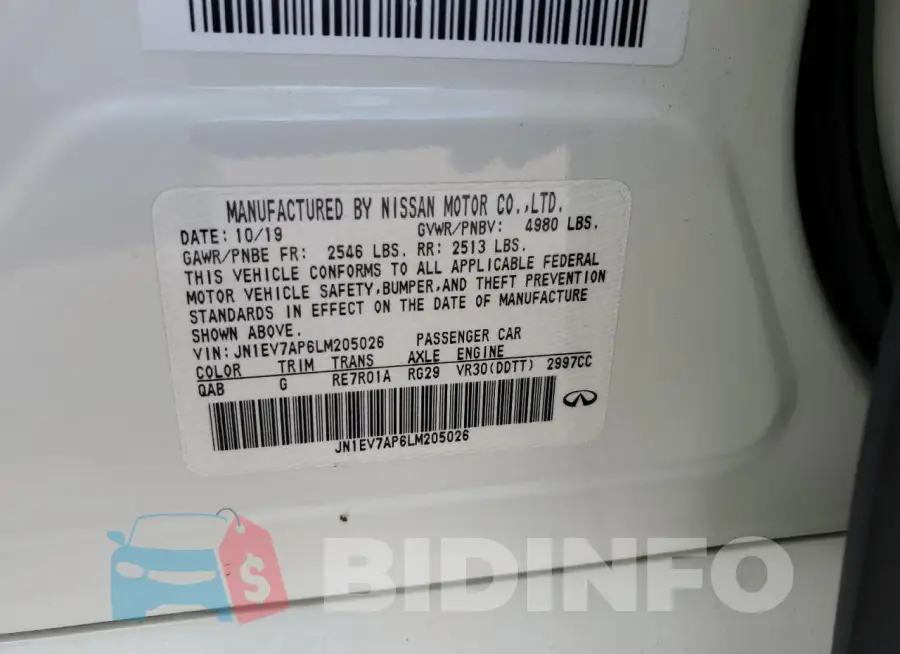 JN1EV7AP6LM205026 Photo# 12