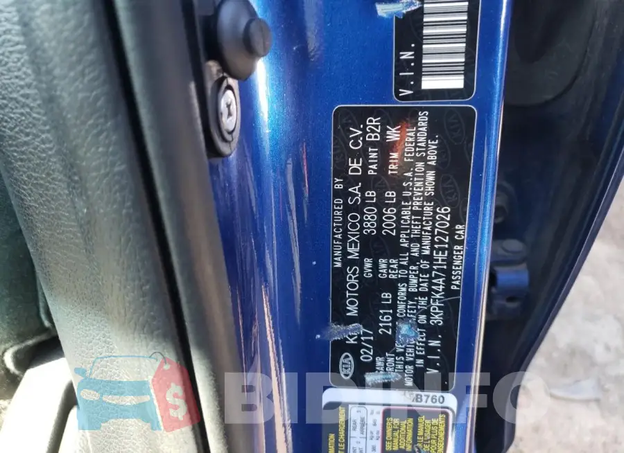 3KPFK4A71HE127026 Photo# 13