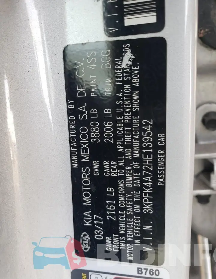 3KPFK4A72HE139542 Photo# 12