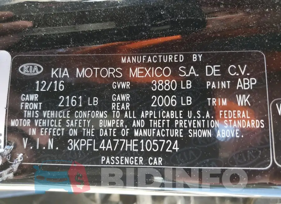 3KPFL4A77HE105724 Photo# 12