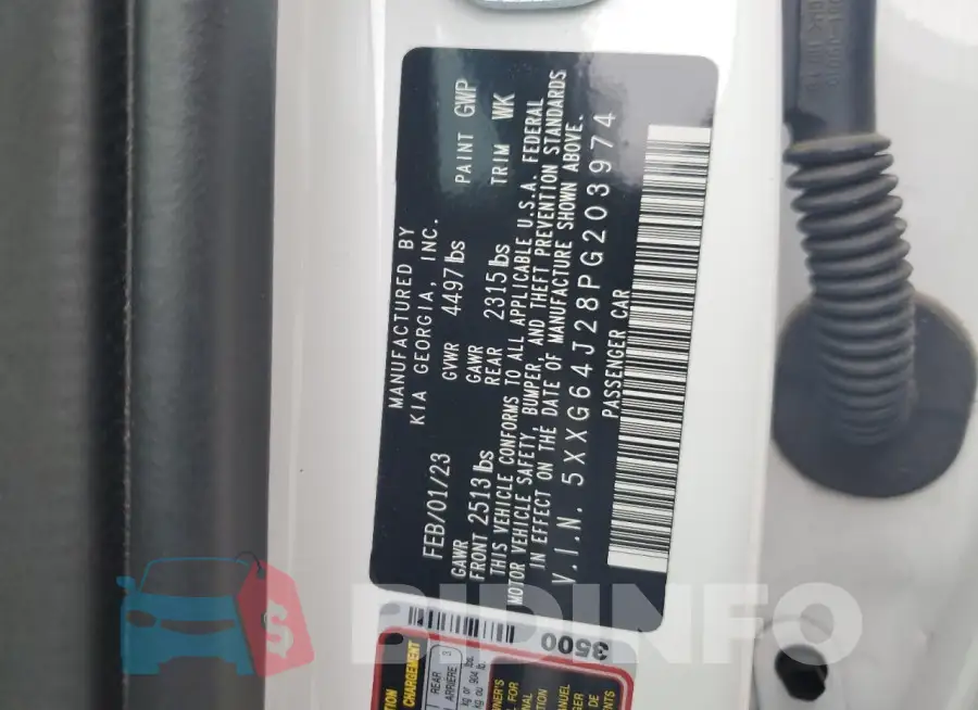 5XXG64J28PG203974 Photo# 12