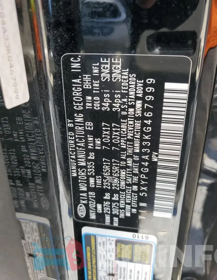 5XYPG4A33KG467999 Photo# 13