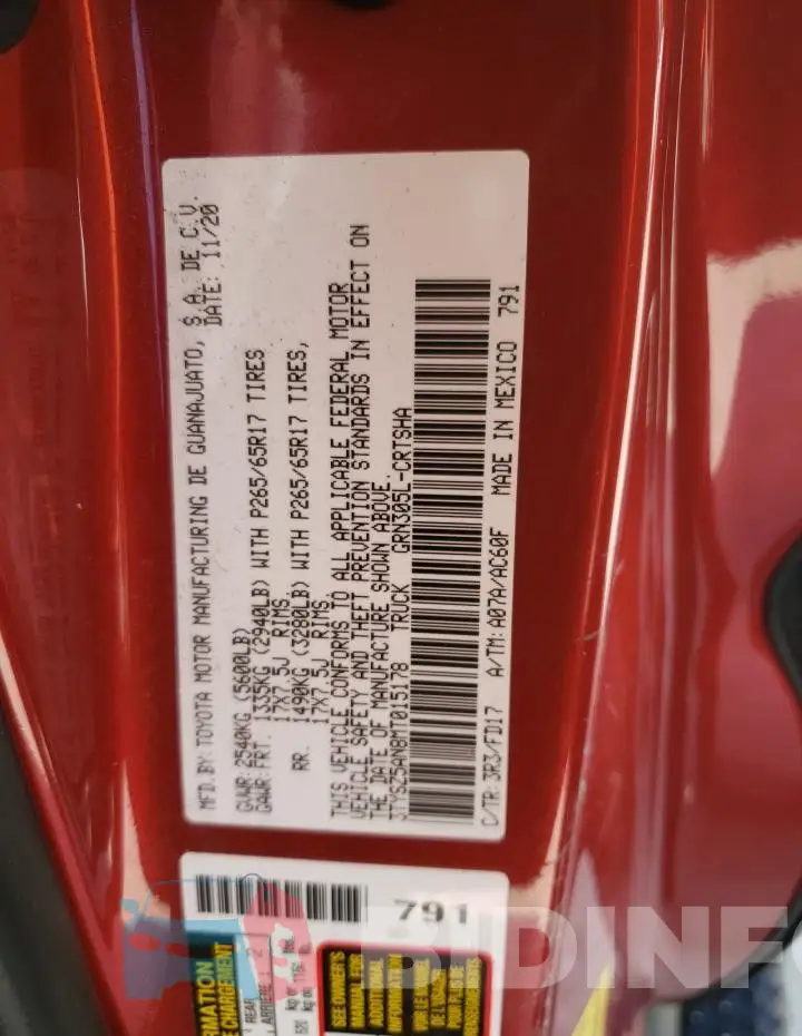 3TYSZ5AN8MT015178 Photo# 12