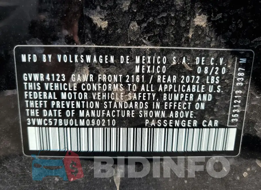 3VWC57BU0LM090210 Photo# 12
