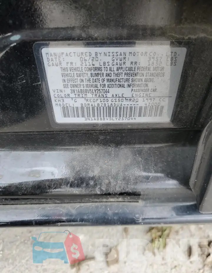 3N1AB8BV5LY257044 Photo# 12