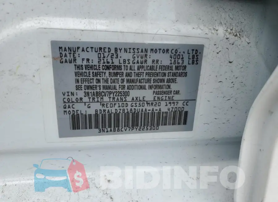 3N1AB8CV7PY225300 Photo# 12