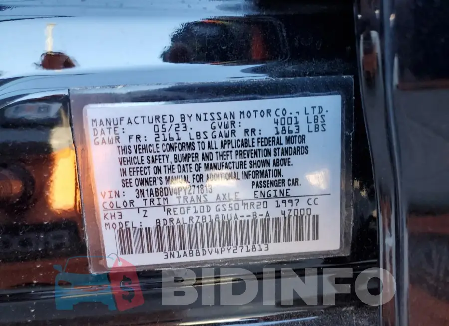 3N1AB8DV4PY271813 Photo# 12