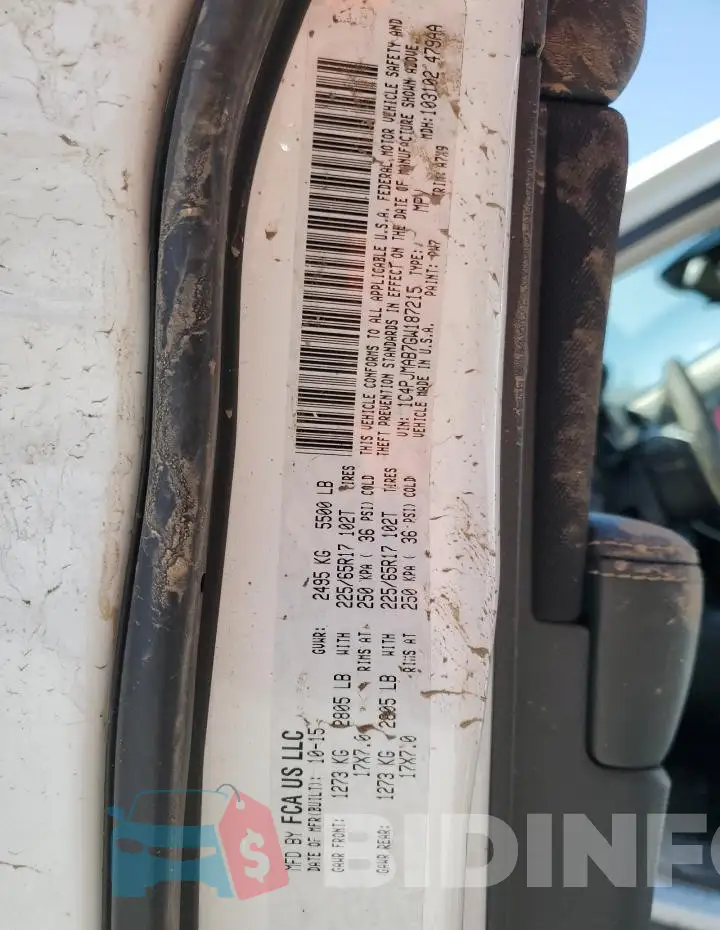 1C4PJMAB7GW187215 Photo# 13