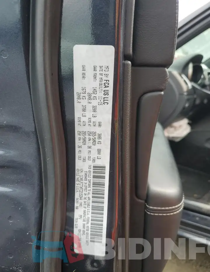 1C4RJFCTXFC215244 Photo# 12