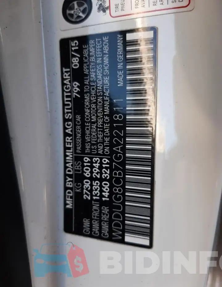 WDDUG8CB7GA221811 Photo# 12