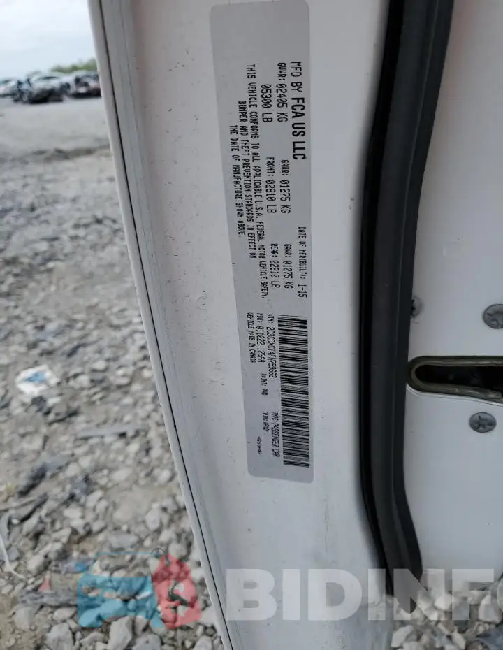 2C3CDXCT4FH759663 Photo# 12