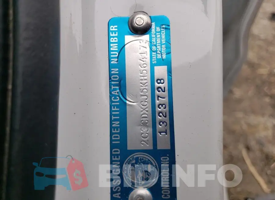 2C3CDXGJ5KH564173 Photo# 12
