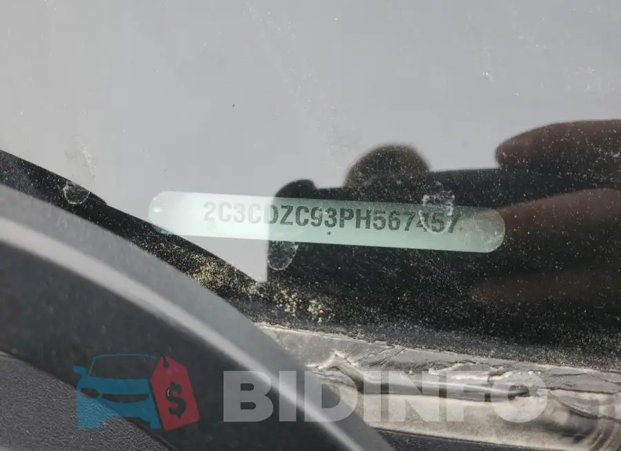 2C3CDZC93PH567457 Photo# 12