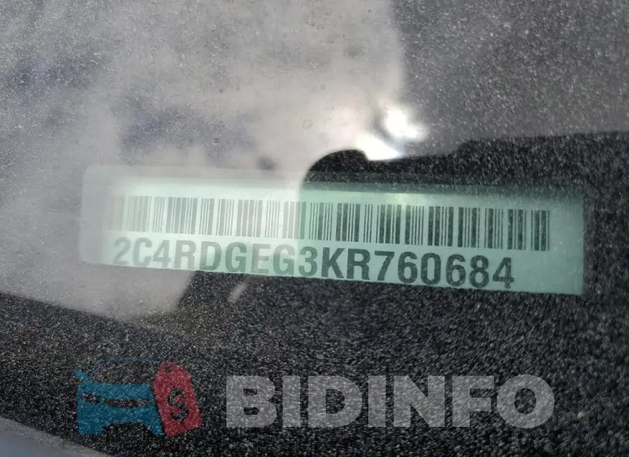 2C4RDGEG3KR760684 Photo# 13