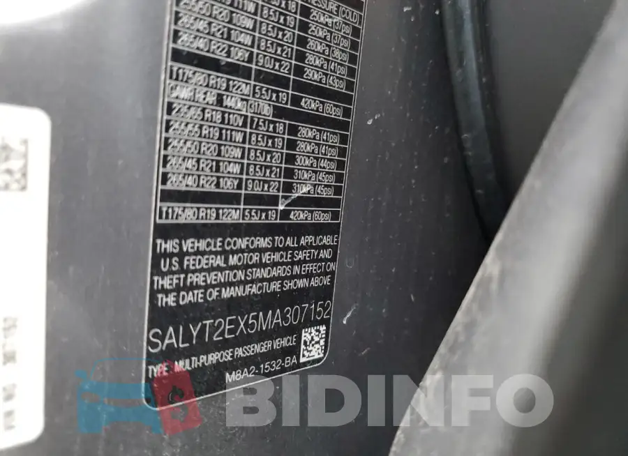 SALYT2EX5MA307152 Photo# 13