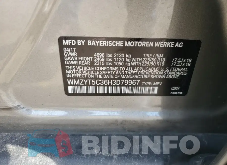 WMZYT5C36H3D79967 Photo# 13