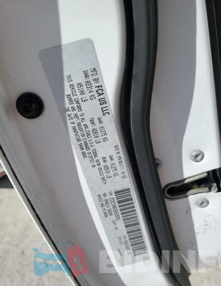 2C3CCABG3GH238391 Photo# 12