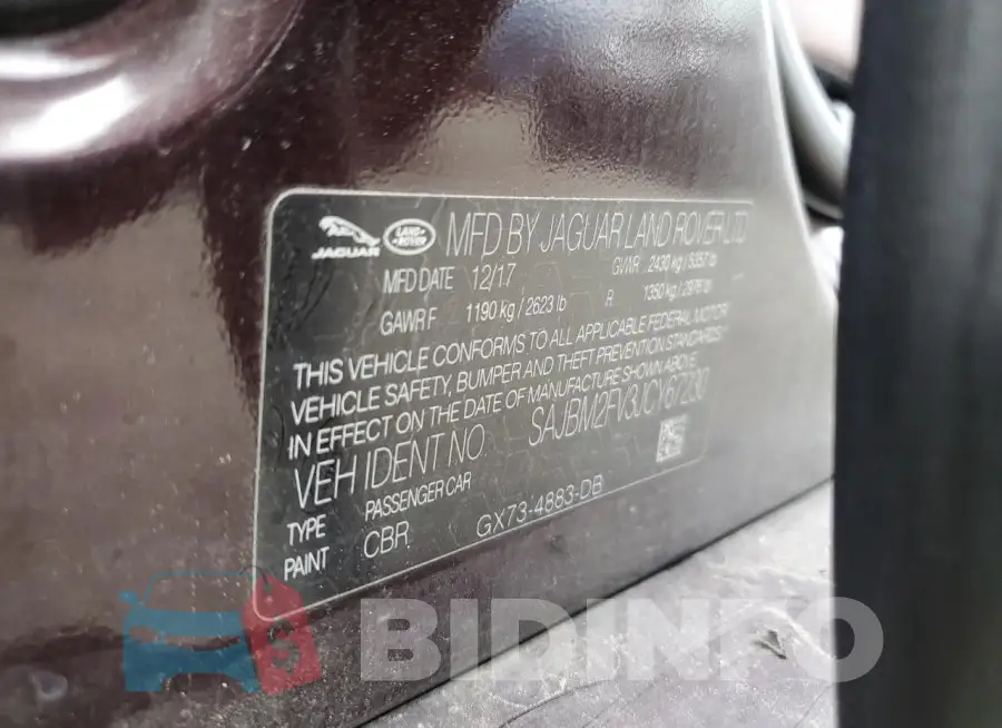 SAJBM2FV3JCY67230 Photo# 12