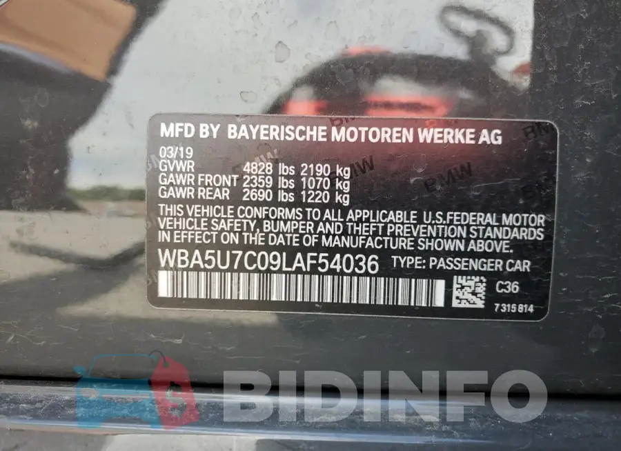 WBA5U7C09LAF54036 Photo# 12