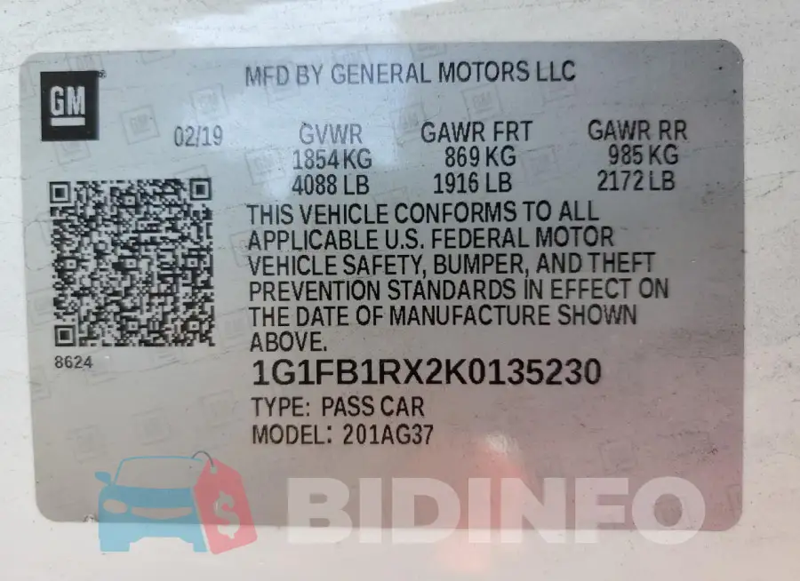 1G1FB1RX2K0135230 Photo# 12