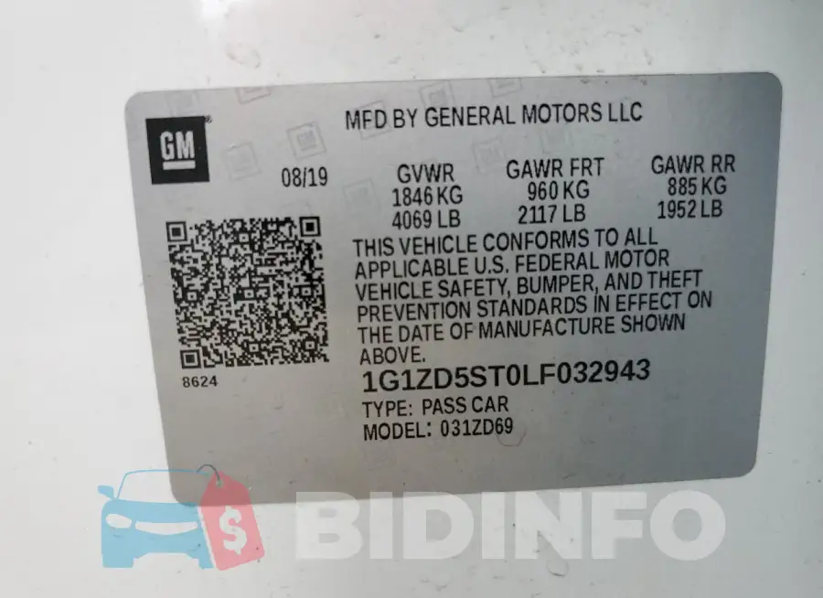 1G1ZD5ST0LF032943 Photo# 13