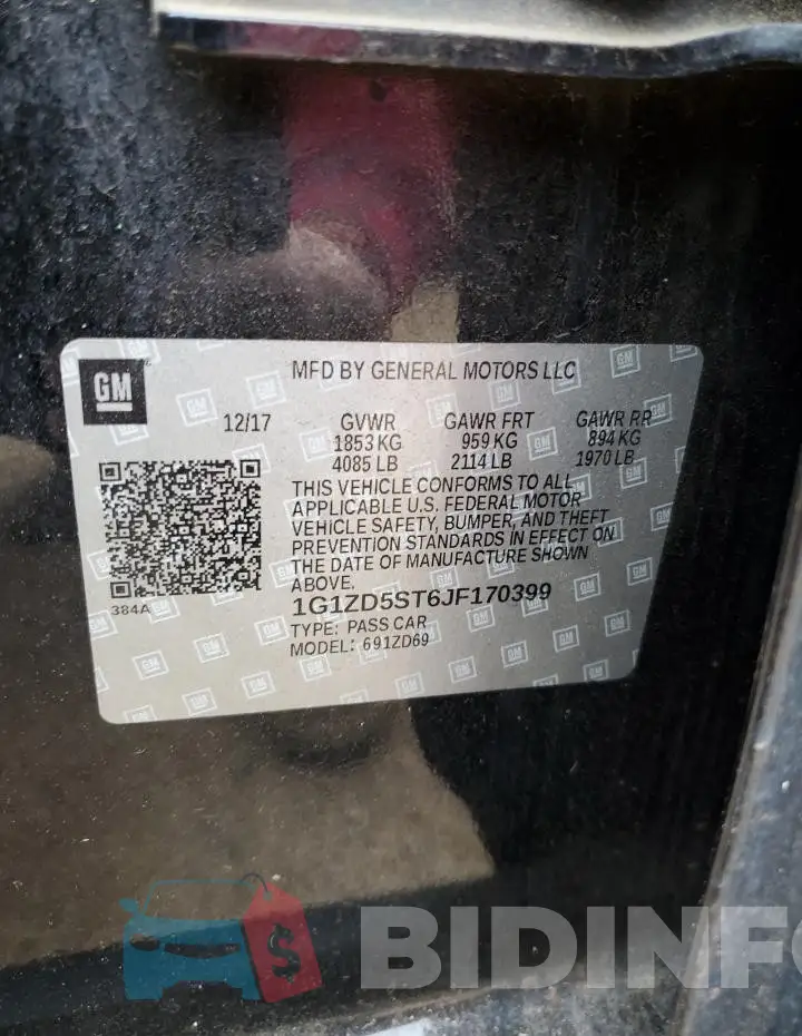 1G1ZD5ST6JF170399 Photo# 12