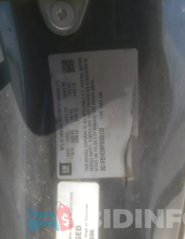 2G1FD1E3XF9309120 Photo# 12