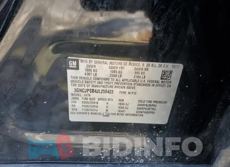 3GNCJPSB4JL258423 Photo# 13