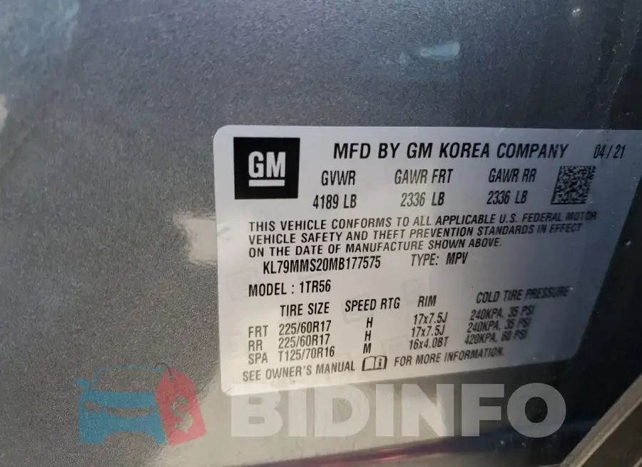 KL79MMS20MB177575 Photo# 14
