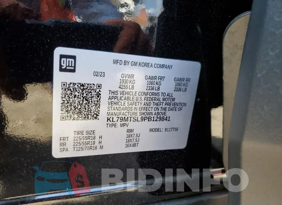KL79MTSL9PB129841 Photo# 13