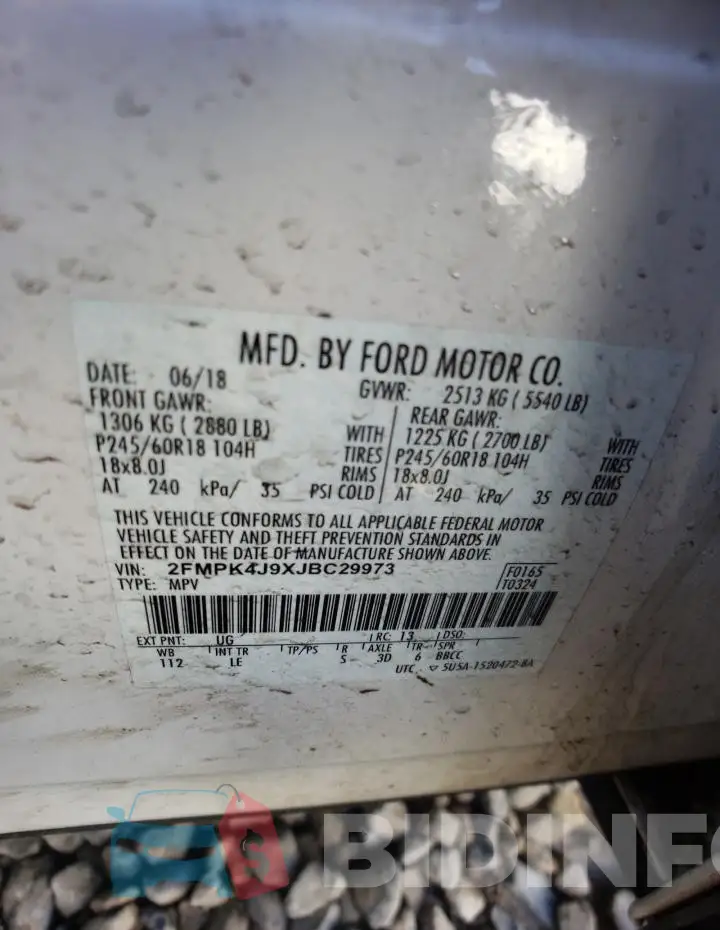 2FMPK4J9XJBC29973 Photo# 12
